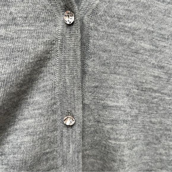 Anne Klein Classic Gray Cardigan - Picture 11 of 12